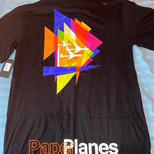 Authentic Paper Plane Angles Oversized Shirt